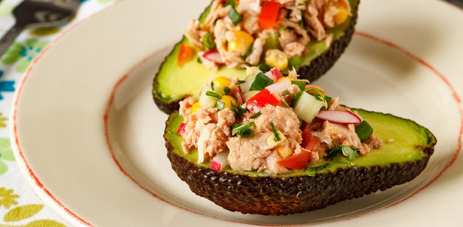 Image of Tuna Stuffed Avocado