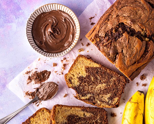 Nutella Banana Bread (With Chocolate) - Chelsea's Messy Apron