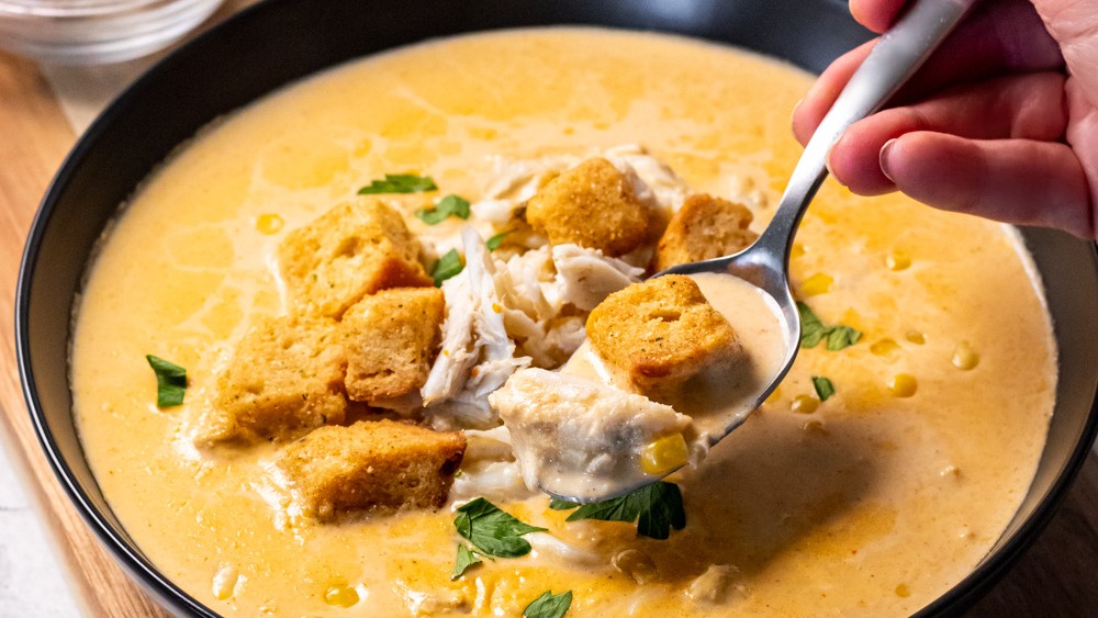 Image of Creamy Corn and Crab Bisque