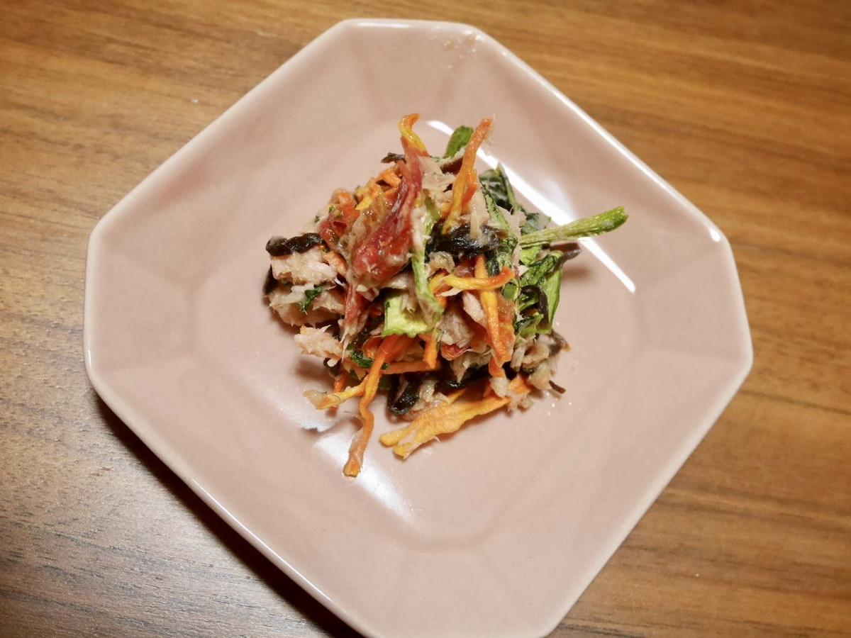 野菜たっぷりツナ昆布
