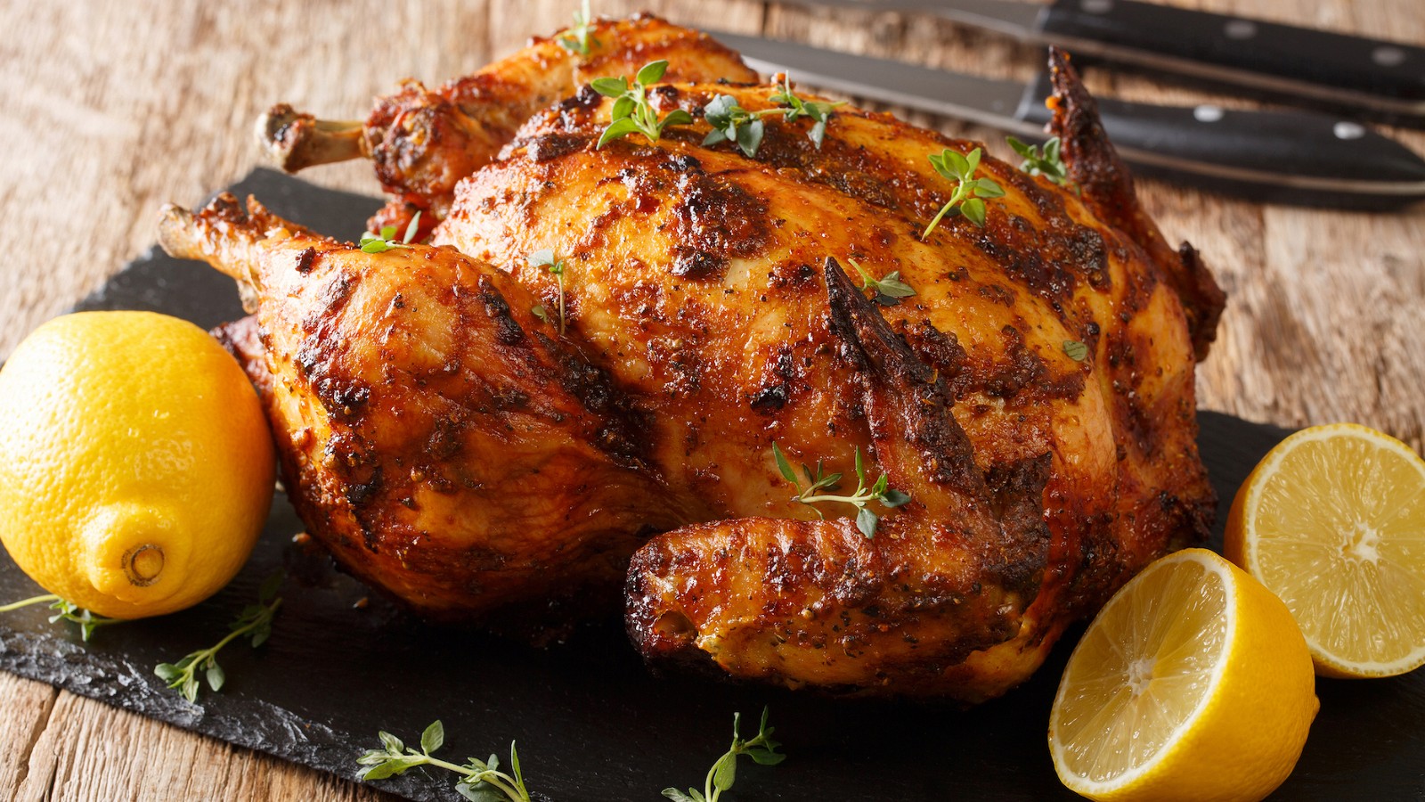 how long to cook whole chicken in air fryer rotisserie