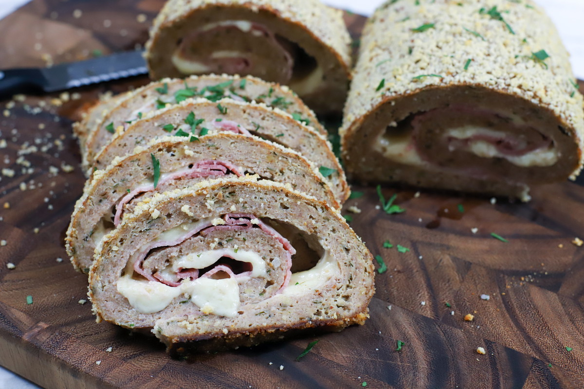 Chicken Cordon Bleu Meatloaf