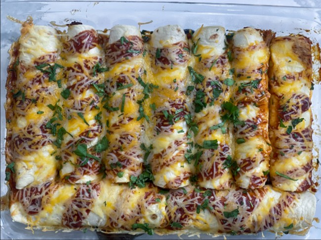 Image of BBQ Pork Enchiladas