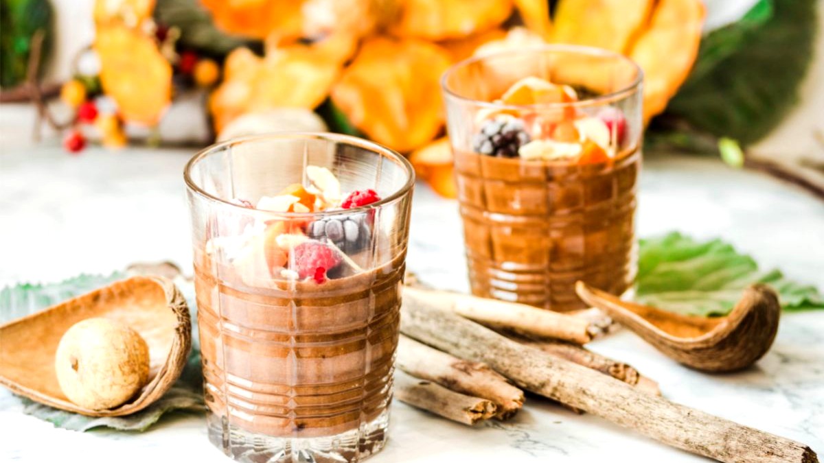 Image of Chocolate Almond Pumpkin Mousse