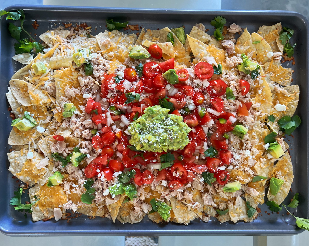 Gameday Tuna Nachos