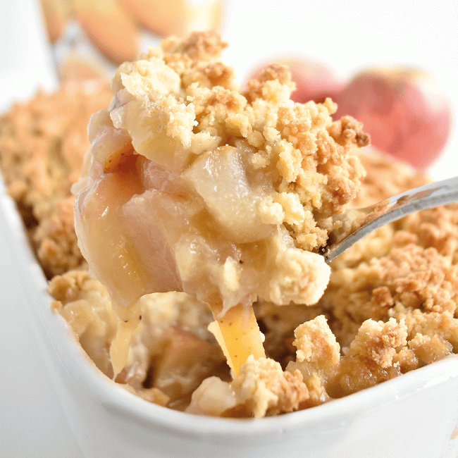 Image of Um Crumble delicioso e Crocante