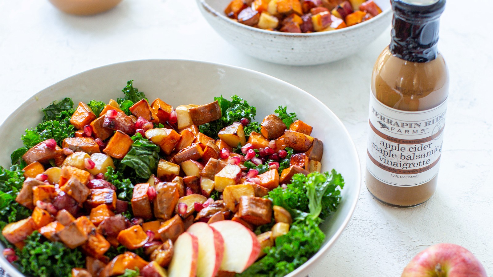 Image of Autumn Vegetable with Apple Cider Maple Balsamic Vinaigrette