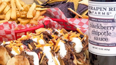 Image of Blackberry Chipotle Pulled Pork Mini Tacos