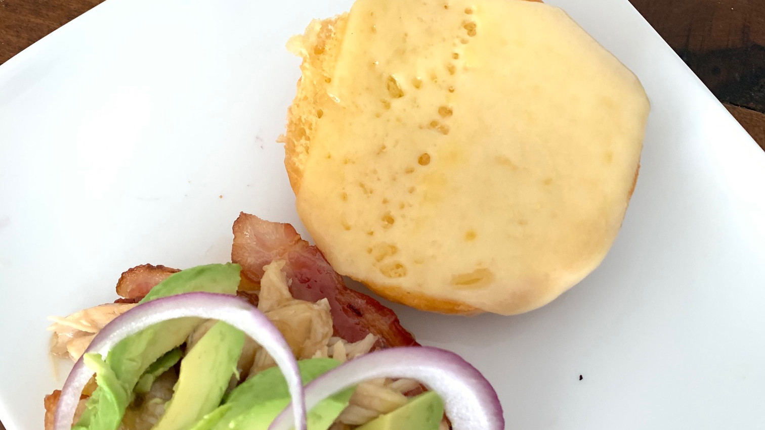 Image of California Chicken Sandwich with Amber Ale Pineapple Jalapeno Jam