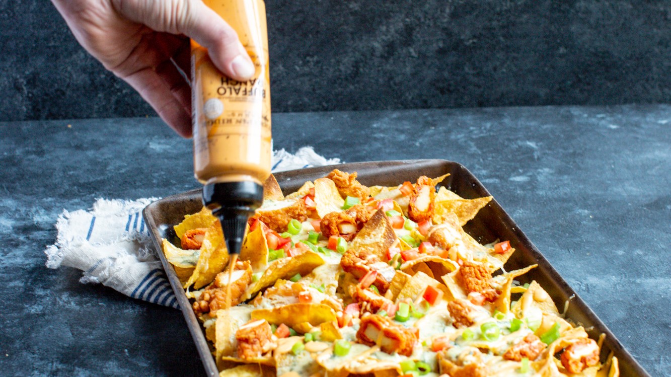 Image of Buffalo Chicken Finger Nachos