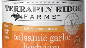 Image of Garlic Balsamic & Herb Jam Goat Cheese Crostini