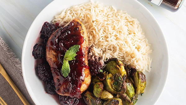 Image of Grilled Blackberry Chipotle Pork