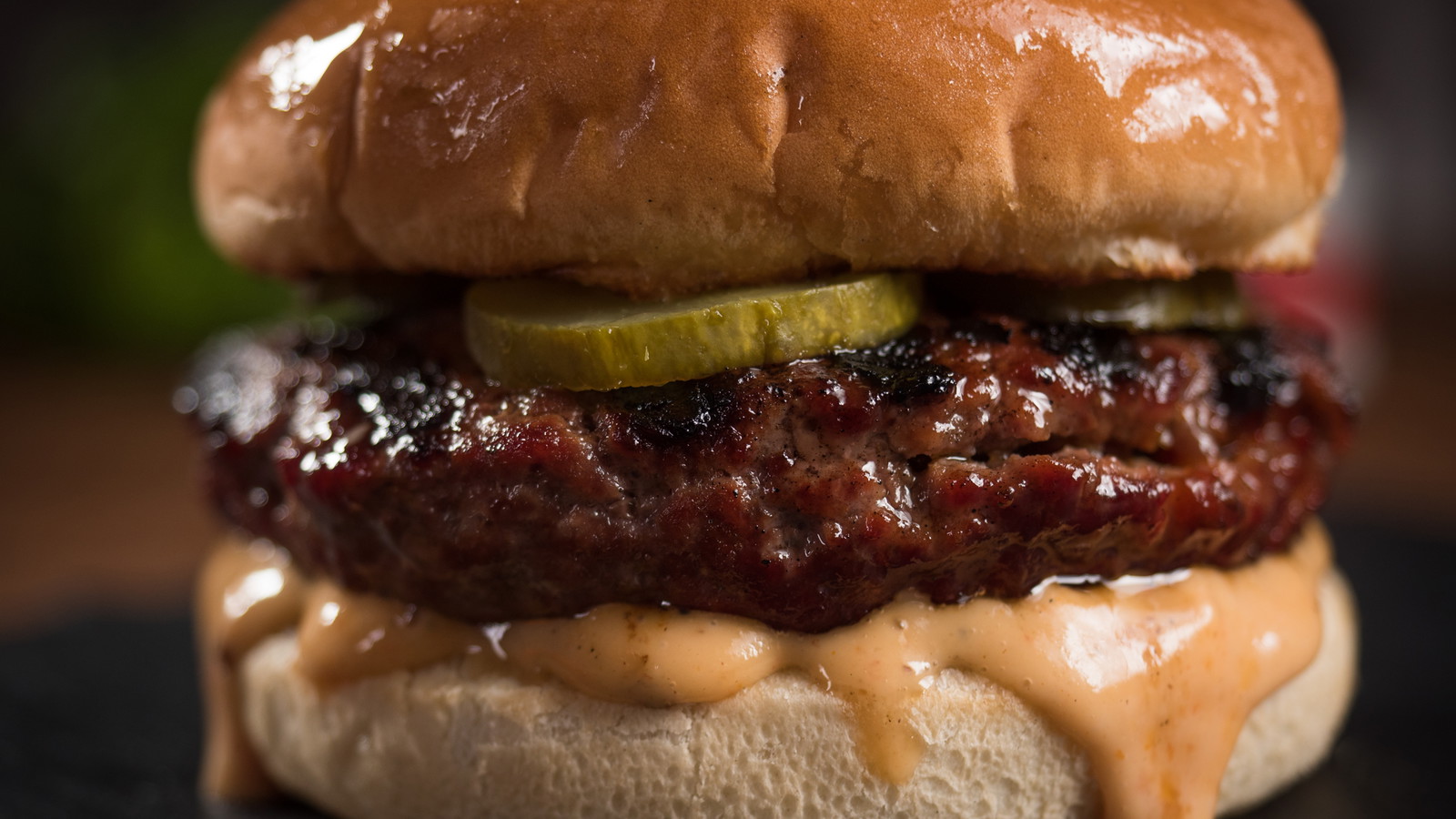 Image of Hatch Chile Bacon Ranch Juicy Lucy Burger