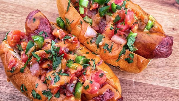 Image of Mexican Wagyu Beef Dogs with Spicy Chipotle