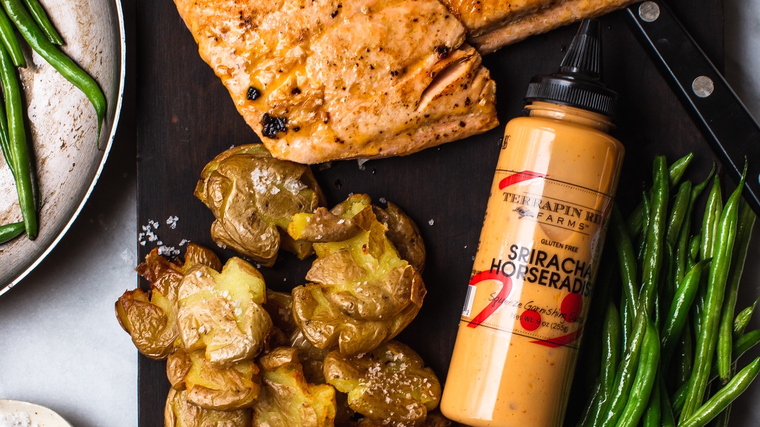 Image of Crispy Smashed and Fried Yukon Potatoes
