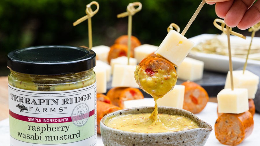 Image of Summer Sausage and Cheese Bite