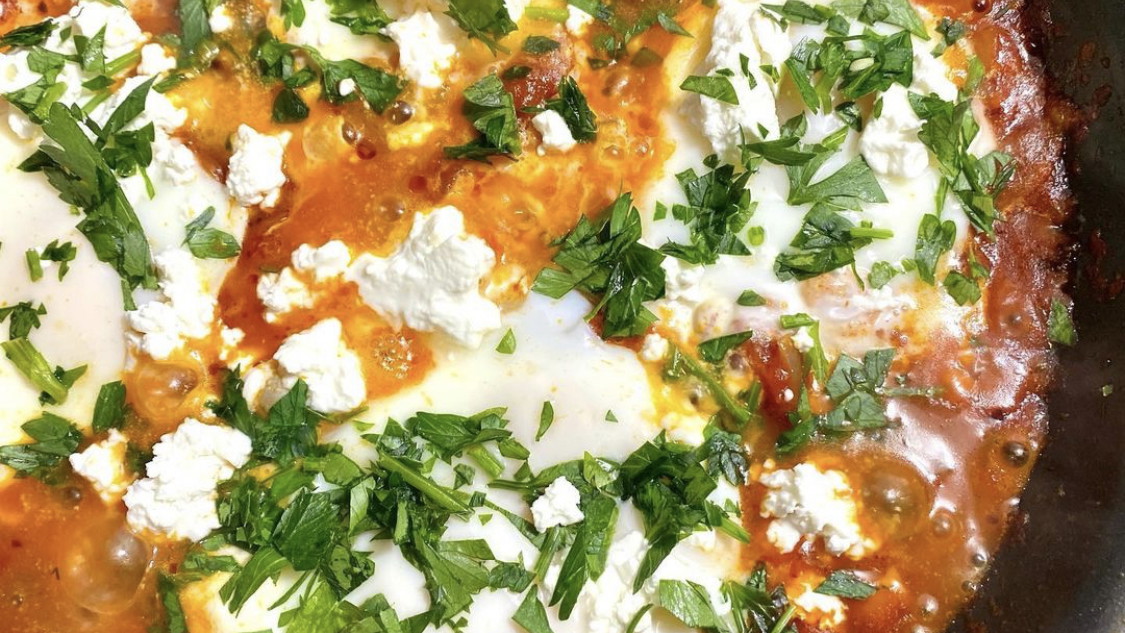 Image of Sriracha Goat Cheese Shakshuka