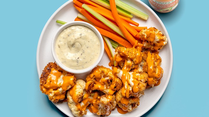 Image of Air Fryer Cauliflower Buffalo Wings