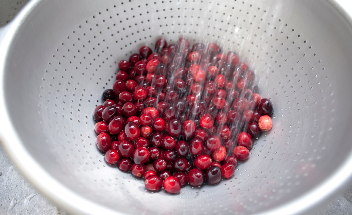 Image of Homemade cranberry sauce is the perfect complement to holiday meals,...