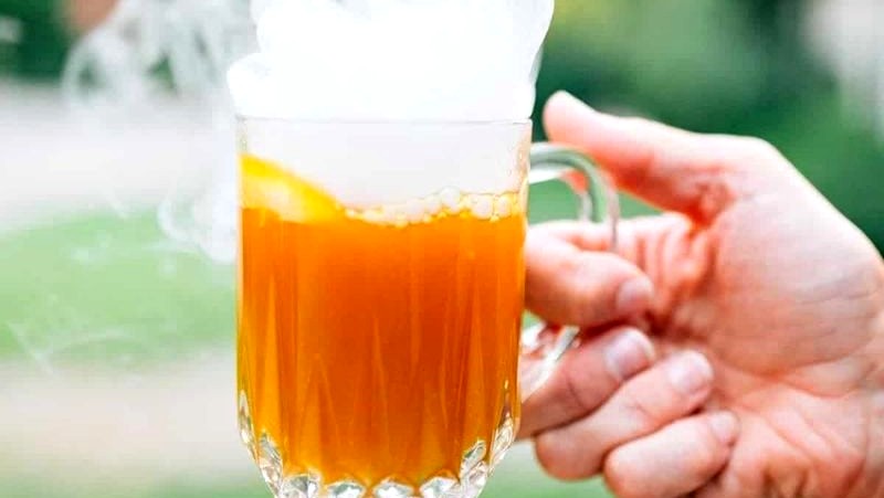 Image of Smoking Halloween Mocktail