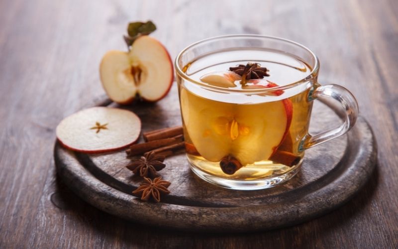 Slow Cooker Apple Cider Mocktail