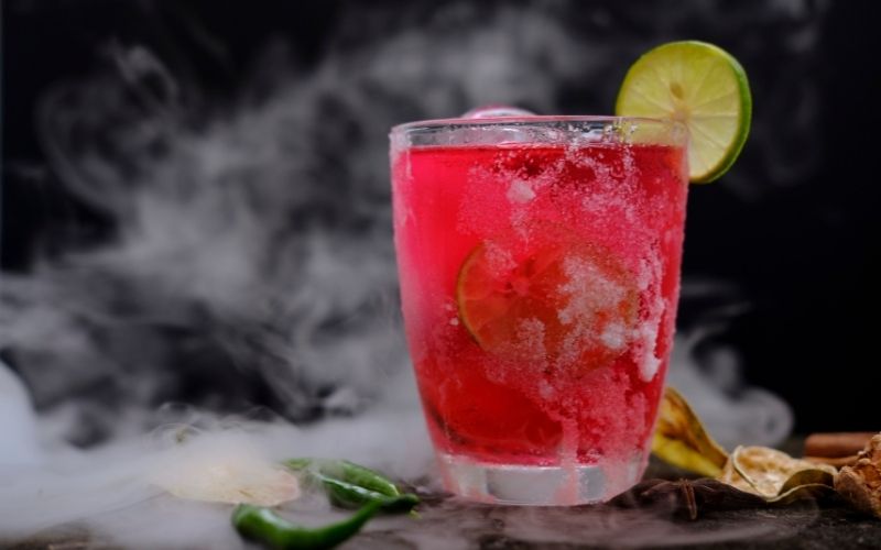 Blood Orange Mocktail Spritzer