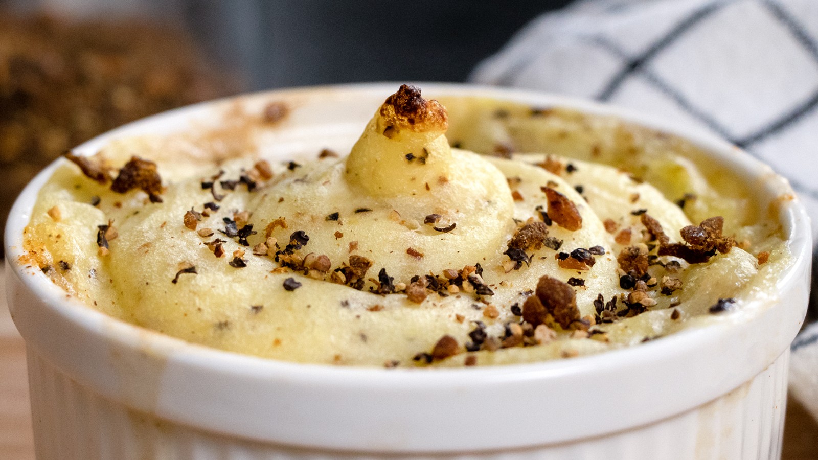 Image of Étagé de boudin aux pommes