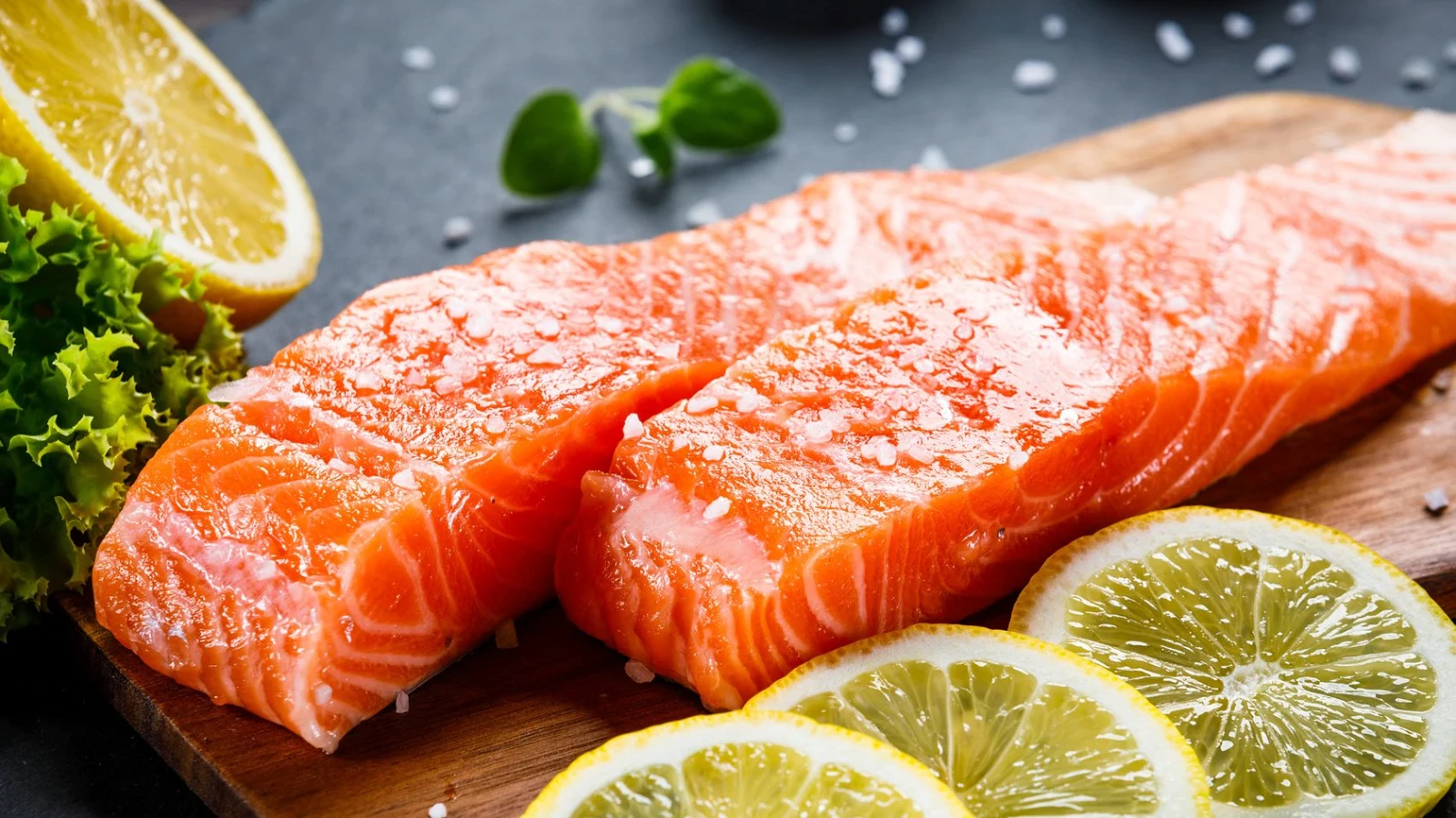 Image of Grilling salmon with the gas grill