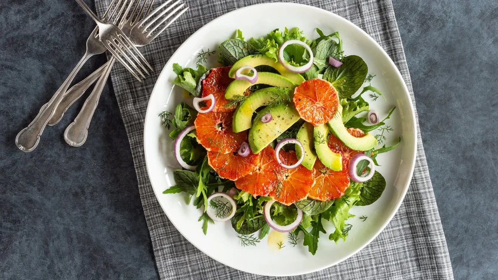 Image of Japanese 7 Spice Citrus and Avocado Salad