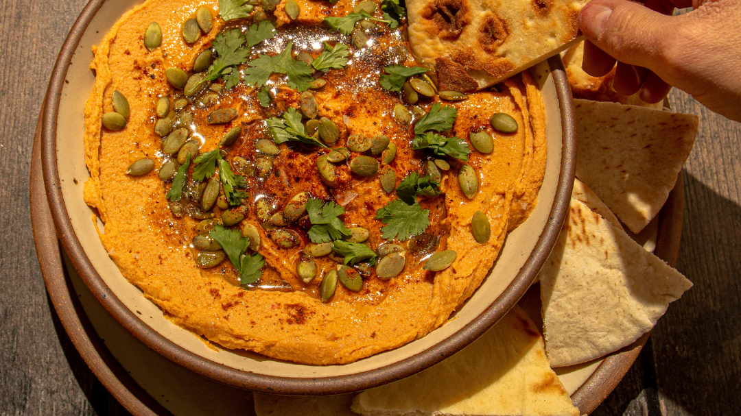 Image of Baharat Pumpkin Hummus