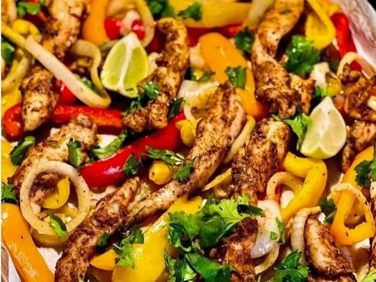 Image of Penny's Sheet Pan Chicken Fajitas