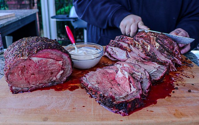 Image of Rest the Prime Rib for a minimum of 20 minutes...
