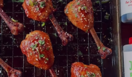 Japanese BBQ Chicken Lollipops