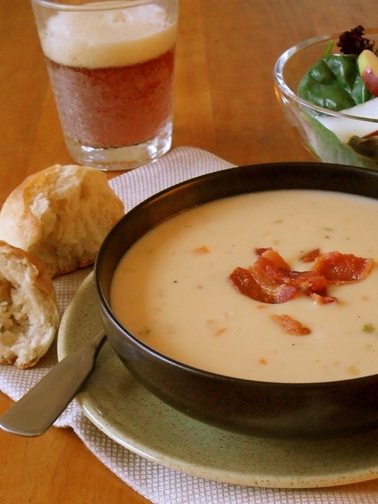 Image of Cheddar Ale Soup