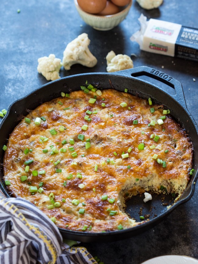 Image of Cauliflower Breakfast Casserole