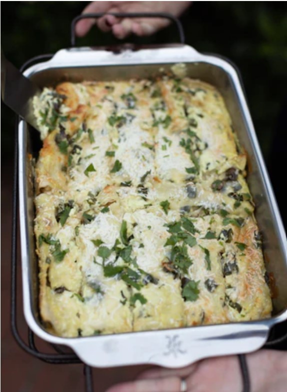 Image of Wild Mushroom and Cheese Enchiladas