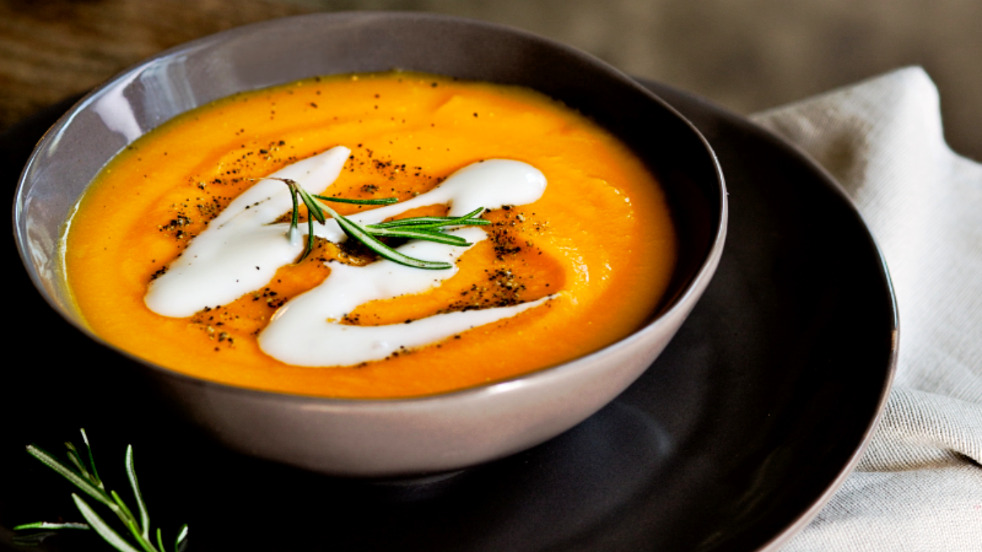 Image of Instant Pot Spiced Pumpkin Soup