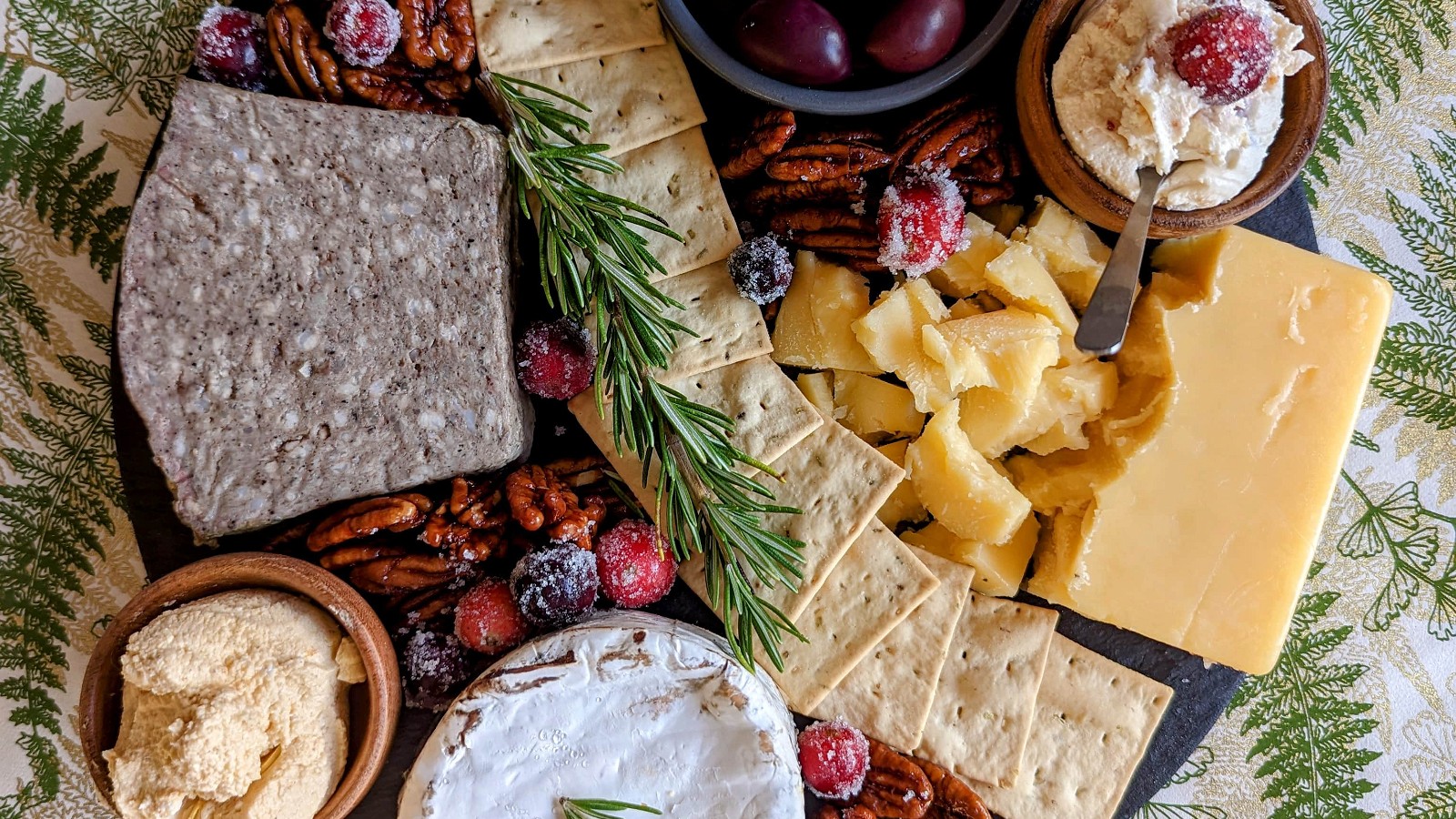 Image of Thanksgiving Cheese Board Recipe