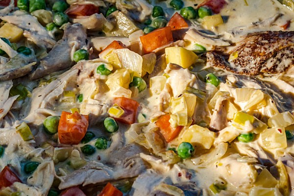 Image of Skillet Chicken Pot Pie