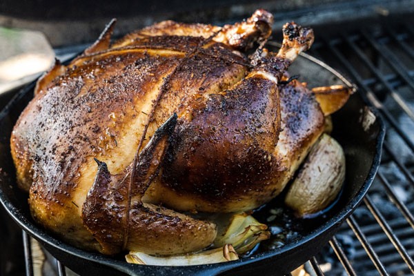 Image of Smoked Chicken with Sweet Peeper