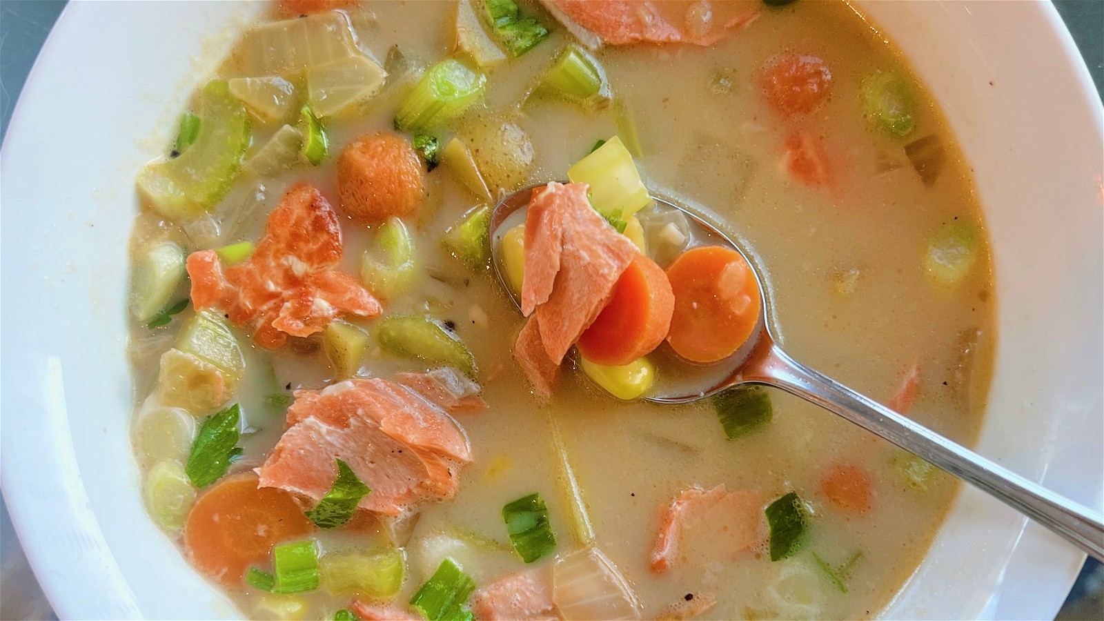 Image of Simple Salmon Chowder