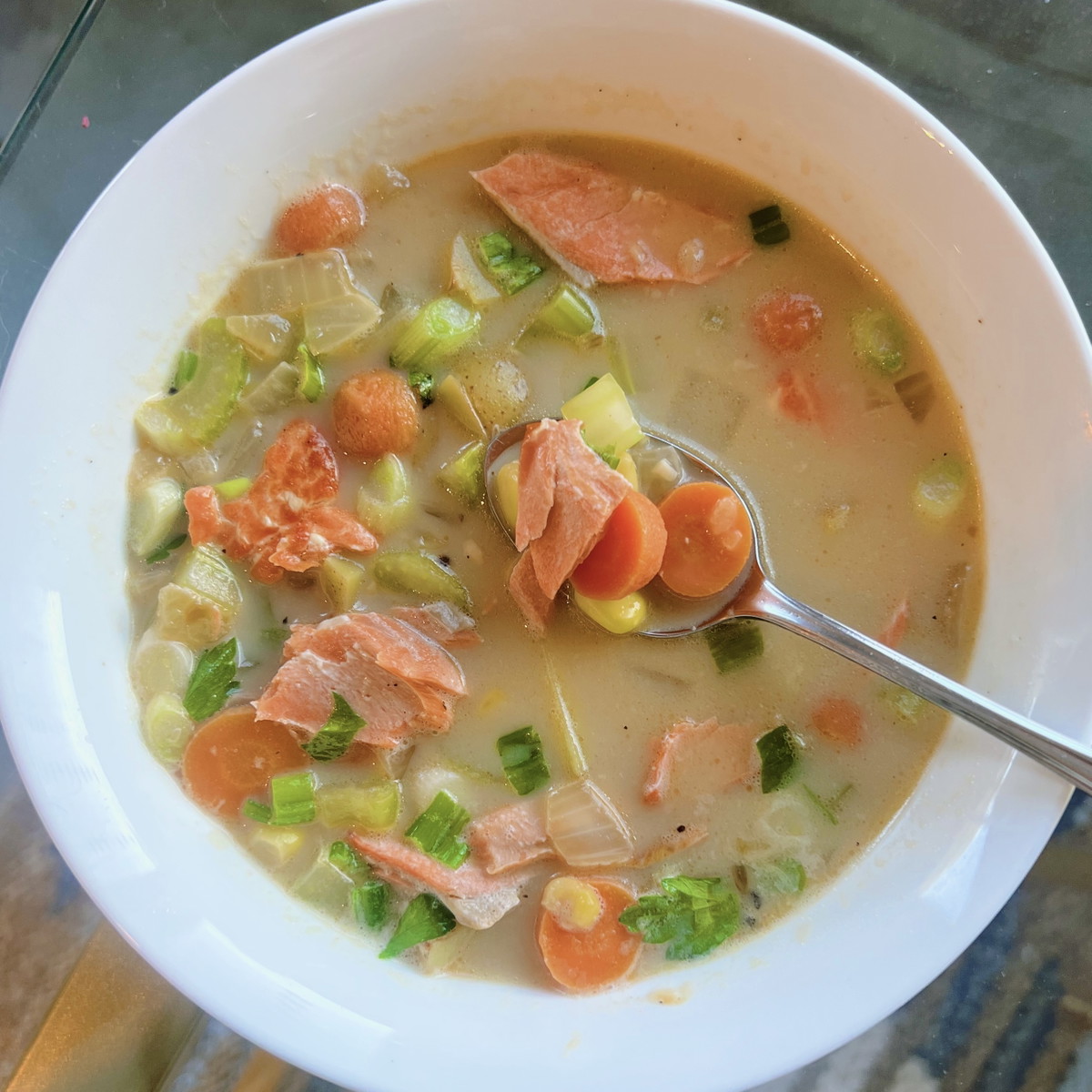 Simple Salmon Chowder