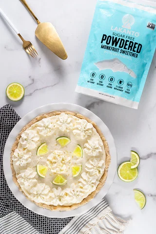 No Bake, Sugar-Free, Key Lime Pie