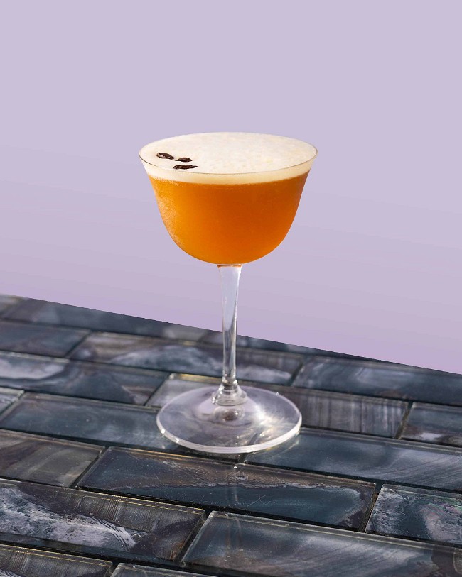 Image of Amaretto sour au café sans alcool