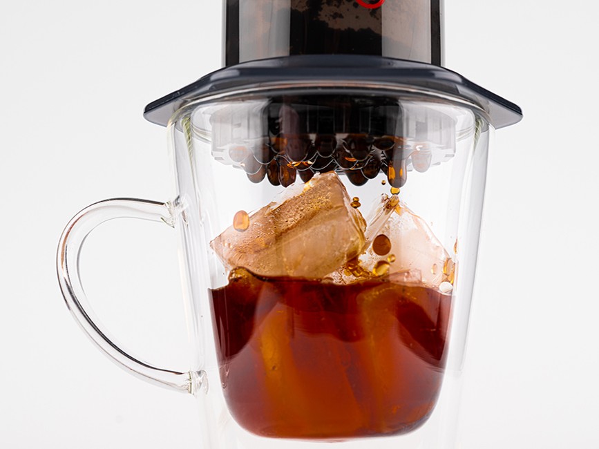 Glass Cold Brew Tumbler - Coffee Americano