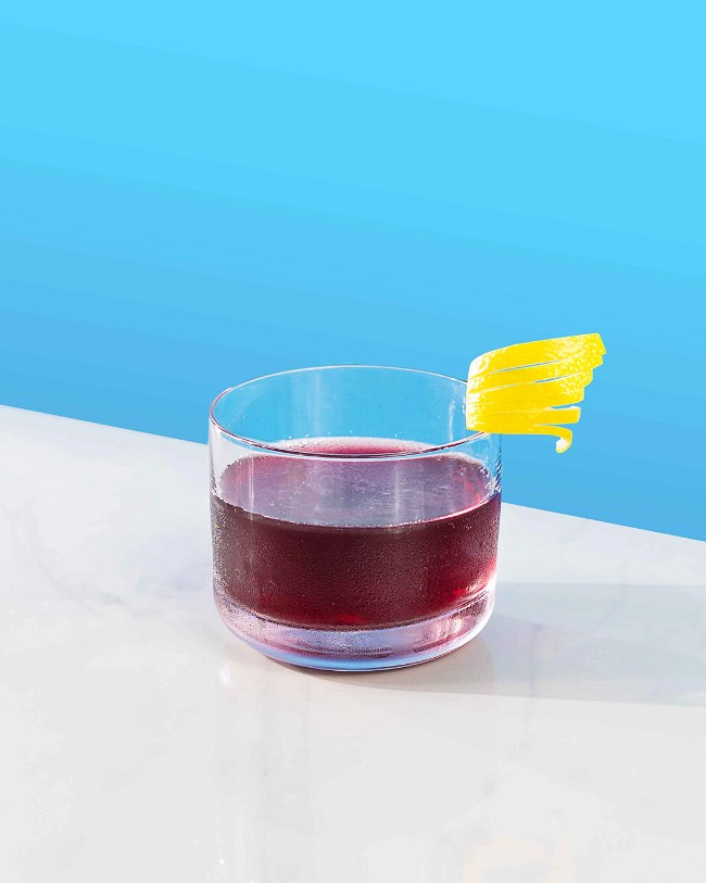 Image of Daiquiri aux bleuets faible en sucre