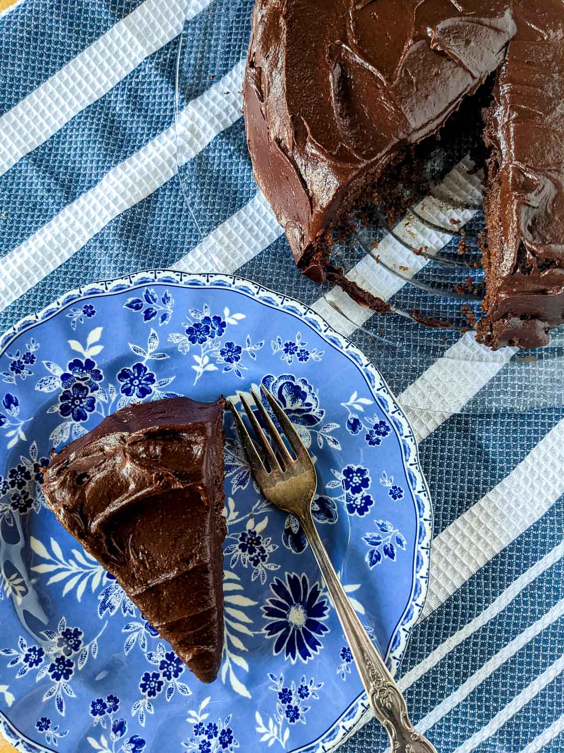 Smoked Chocolate Cake with Smoky-Spicy Icing