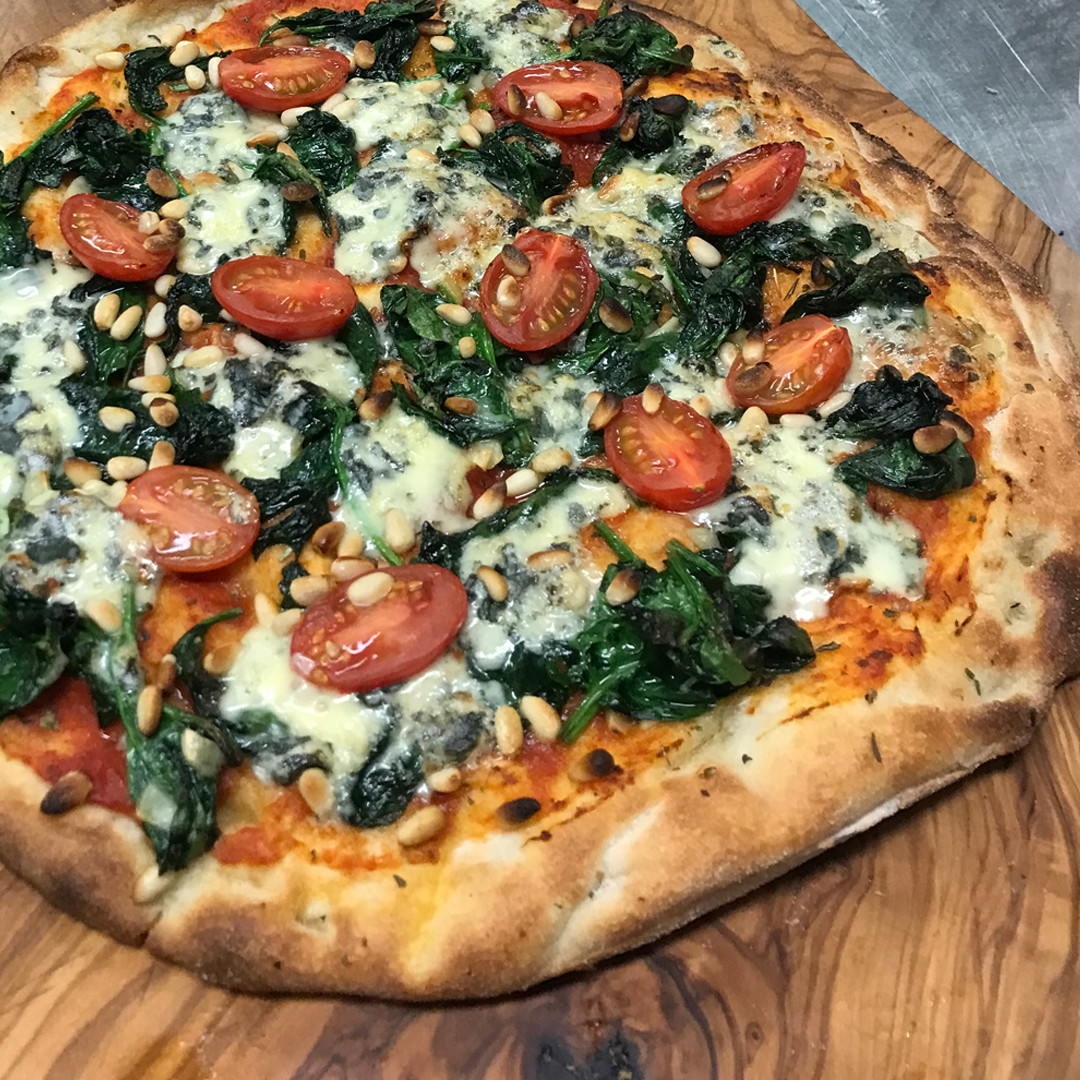 Pizza Spinaci e Gorgonzola