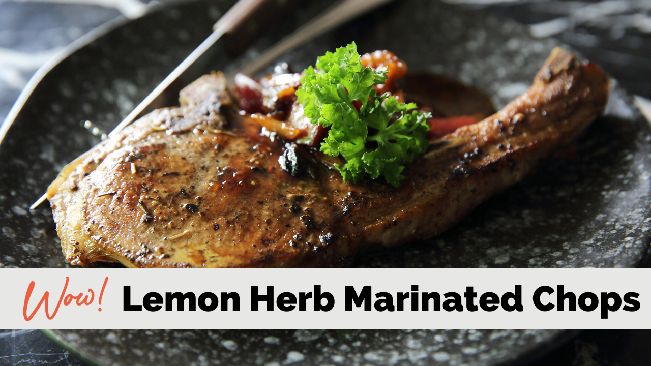 Lemon Herb Pork Chops Optavia Recipe