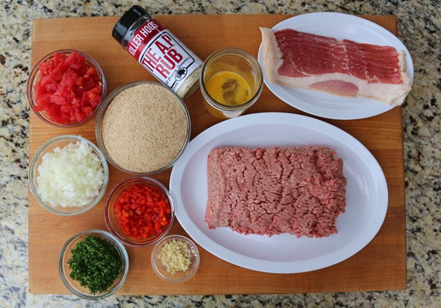 Image of In a large bowl combine ground beef, bread crumbs, onion,...